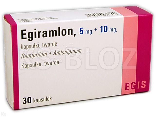 Egiramlon interakcje ulotka kapsułki twarde 5mg+10mg 30 kaps.