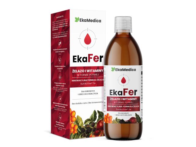 EkaMedica EkaFer interakcje ulotka płyn 500 ml
