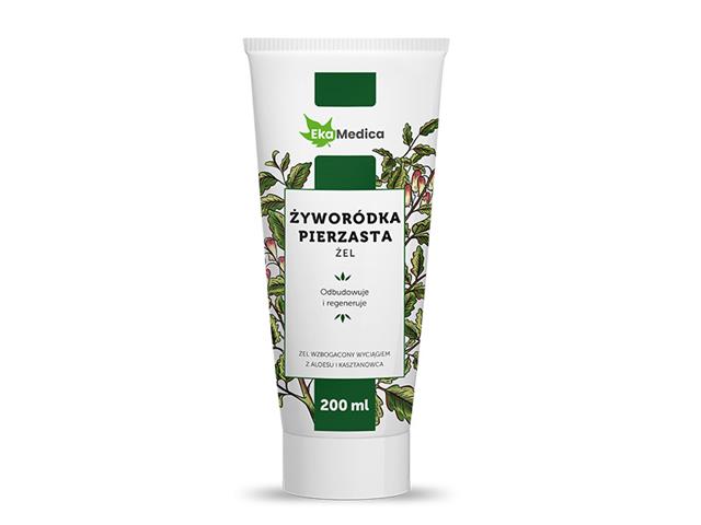 EkaMedica Żyworódka Pierzasta Żel odbudowuje i regeneruje interakcje ulotka żel  200 ml (tub.)