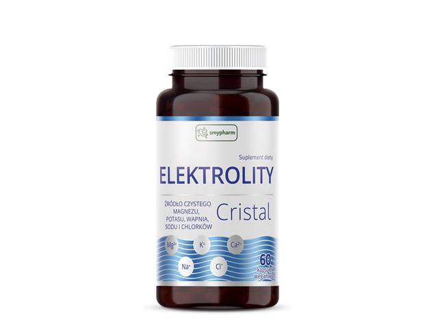 Elektrolity Cristal interakcje ulotka kapsułki twarde  60 kaps.