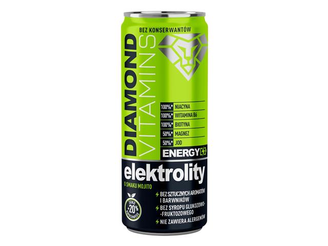 Elektrolity Diamond Vitamins interakcje ulotka płyn - 250 ml