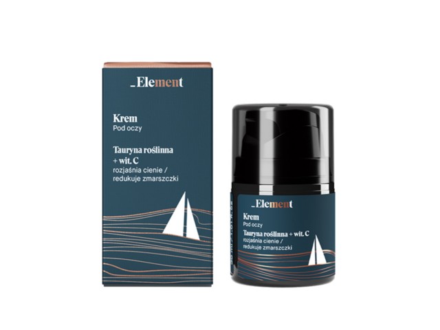 Element Men Krem pod oczy tauryna roślinna + witamina C interakcje ulotka   30 ml