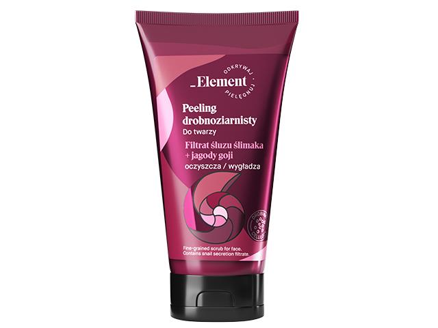 Element Peeling do twarzy drobnoziarnisty filtrat śluzu ślimaka i jagody goji interakcje ulotka peeling - 75 ml