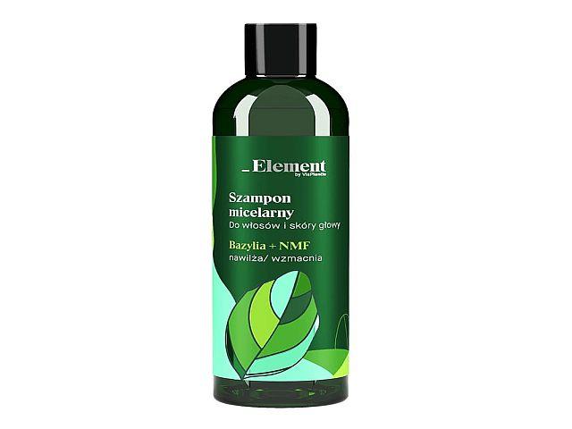 Element Szampon micelarny do mycia włosów i skóry głowy bazylia + NMF interakcje ulotka szampon 300 ml