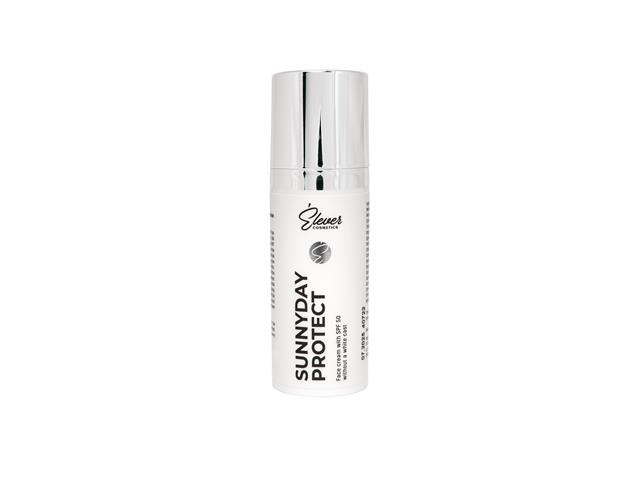 ELEVER COMETICS SUNNYDAY PROTECT Krem do twarzy z filtrem SPF 50 bez efektu bielenia interakcje ulotka krem - 50 ml
