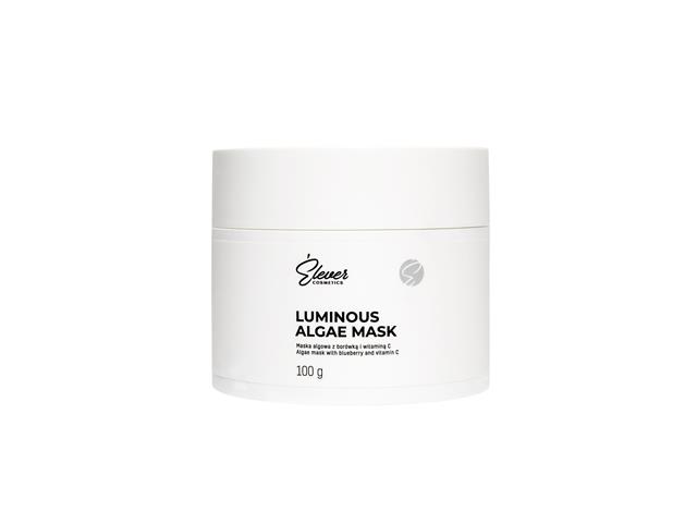 ELEVER COSMETICS LUMINOUS ALGAE MASK Maska algowa z borówką i witaminą C interakcje ulotka maska - 100 g