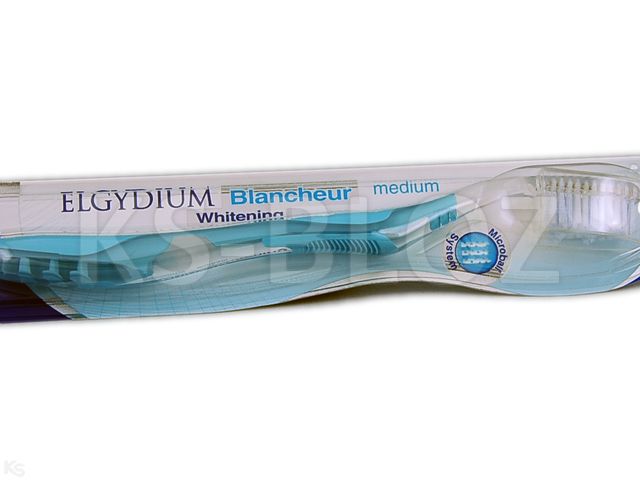 Elgydium Microball Szczoteczka do mycia zębów medium interakcje ulotka   1 szt.