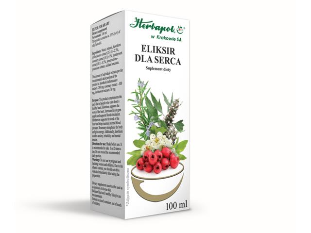 Eliksir dla Serca interakcje ulotka płyn - 100 ml