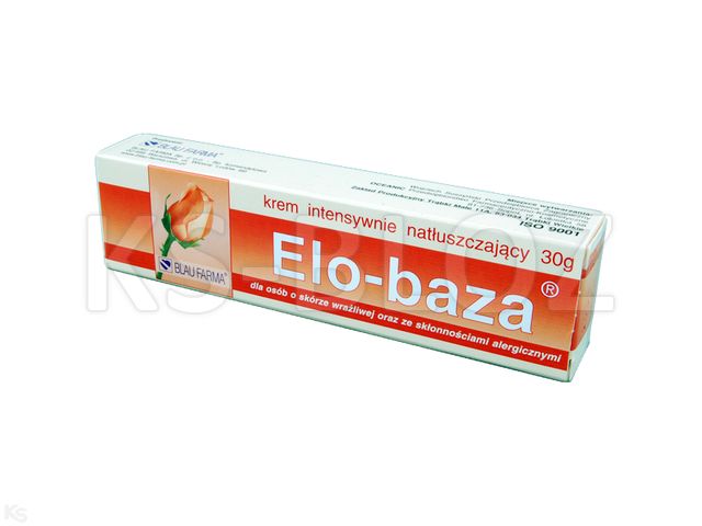 Elo-Baza Krem intensywnie natłuszczający interakcje ulotka krem - 30 g