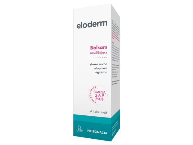 Eloderm Balsam nawilżający skóra sucha, atopowa, egzema interakcje ulotka balsam - 200 ml