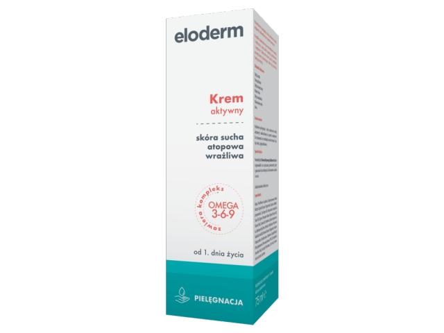 Eloderm Krem aktywny interakcje ulotka   75 ml