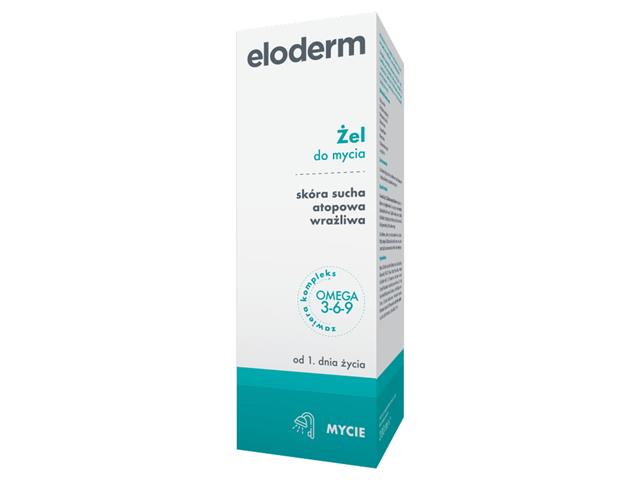 Eloderm Żel do mycia interakcje ulotka żel  200 ml