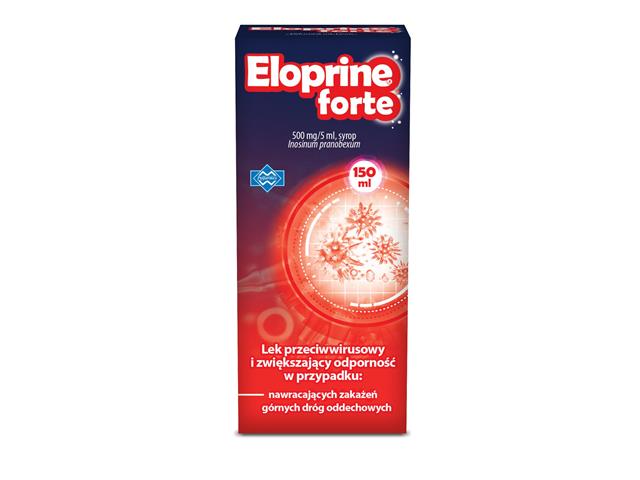 Eloprine Forte interakcje ulotka syrop 500 mg/5ml 150 ml