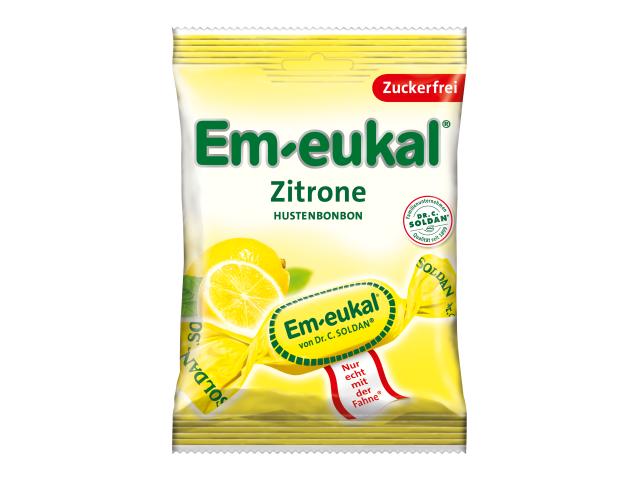 Em-Eukal Cukierki cytryna bez cukru interakcje ulotka cukierki - 75 g