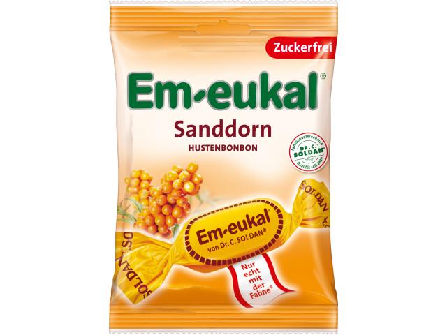 Em-Eukal Rokitnik Zwyczajny Cukierki bez cukru interakcje ulotka cukierki - 75 g