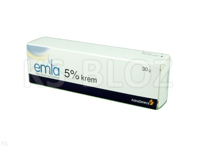 Emla interakcje ulotka krem (25mg+25mg)/g 1 tub. po 30 g