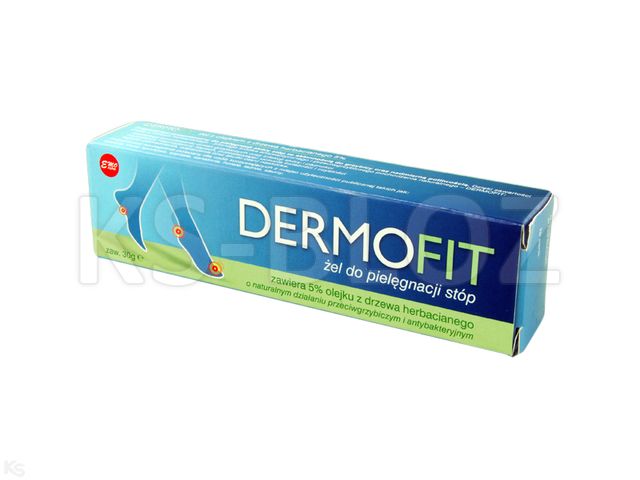 EMO DERMOFIT Żel d/piel.stóp interakcje ulotka   30 g