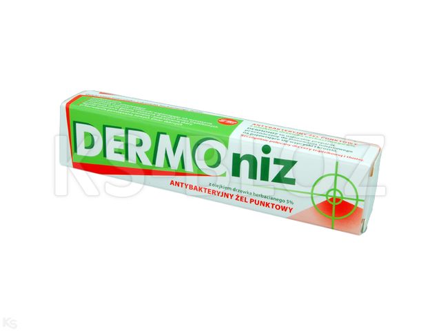 EMO DERMONIZ Żel antybak.punkt. interakcje ulotka żel - 15 g