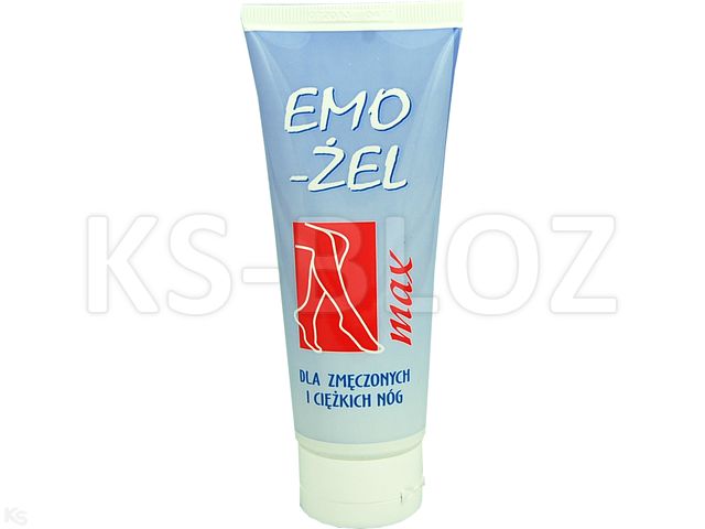 EMO Żel MAX d/zmęcz/ciężk.nóg interakcje ulotka   100 g