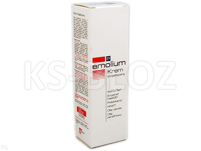 Emolium Krem trójaktywny interakcje ulotka   50 ml