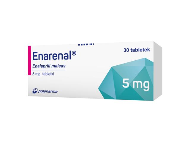 Enarenal interakcje ulotka tabletki 5 mg 30 tabl. | 3 blist.po 10 szt.