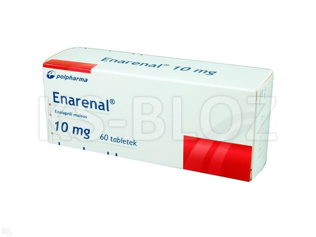 Enarenal interakcje ulotka tabletki 10 mg 60 tabl. | 3 blist.po 20 szt.