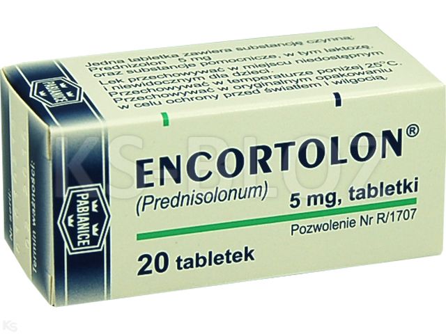 Encortolon interakcje ulotka tabletki 5 mg 20 tabl.