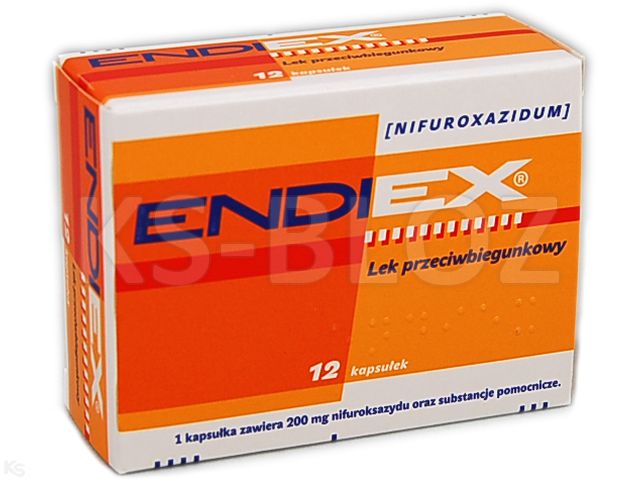 Endiex interakcje ulotka kapsułki twarde 200 mg 12 kaps. (2x6)