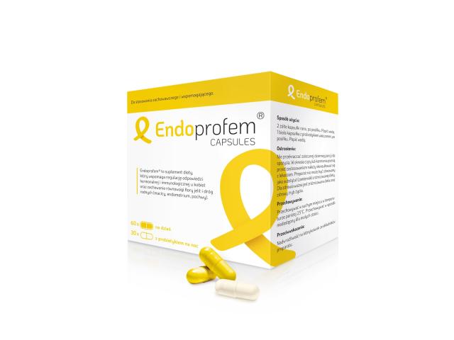 Endoprofem Capsules interakcje ulotka kapsułki - 60 kaps. (+ 30 kaps.)
