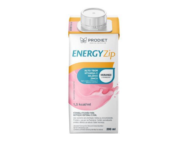 EnergyZip o smaku truskawkowym interakcje ulotka płyn doustny - 200 ml