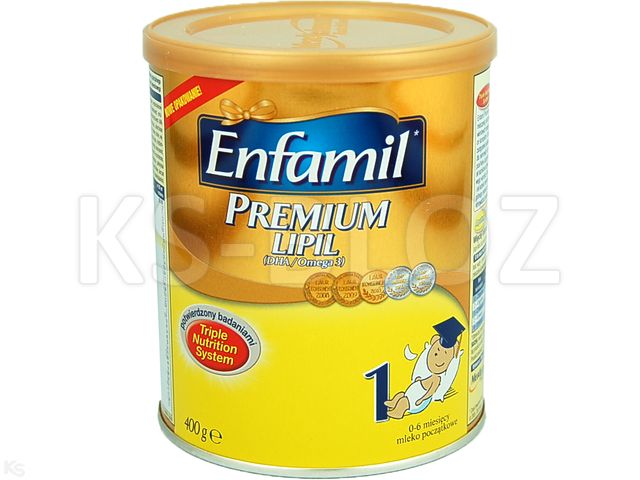 Enfamil Premium 1 Mleko od 1 miesiąca interakcje ulotka   400 g