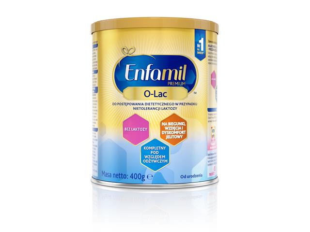 Enfamil Premium O-lac interakcje ulotka proszek do rozpuszczenia  400 g | puszka