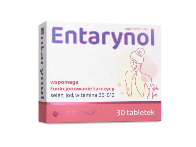 Entarynol interakcje ulotka tabletki  30 tabl.