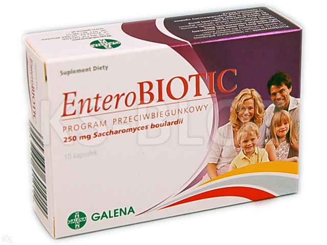 Enterobiotic interakcje ulotka kapsułki  10 kaps.