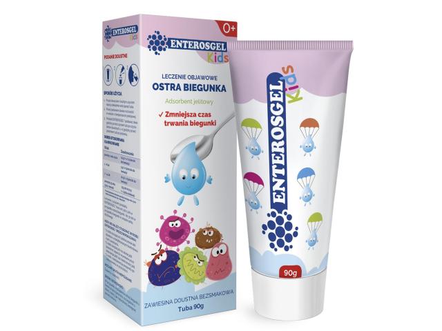 Enterosgel Kids Ostra Biegunka IBS-D 0+ interakcje ulotka zawiesina doustna - 90 g (tub.)
