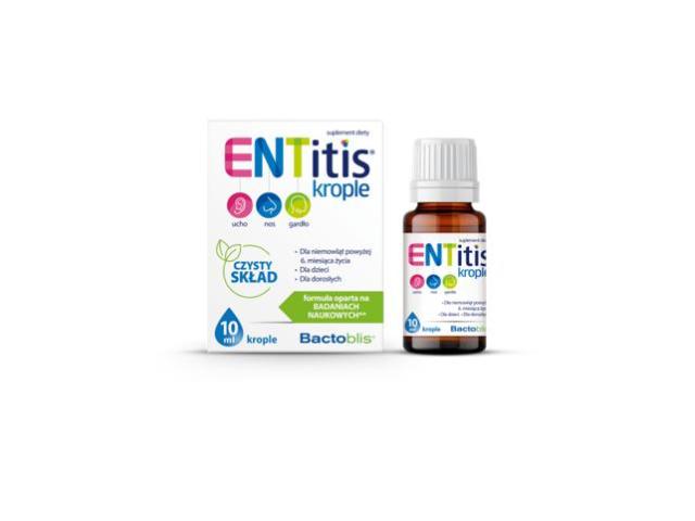 Entitis Krople interakcje ulotka zawiesina doustna - 10 ml
