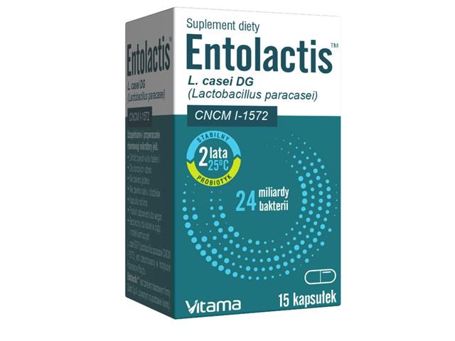 Entolactis interakcje ulotka kapsułki - 15 kaps.