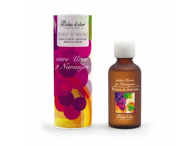 Entre Uvas Y Naranjos Olejek do dyfuzora winogrona z pomarańczą interakcje ulotka olejek - 50 ml (but.)