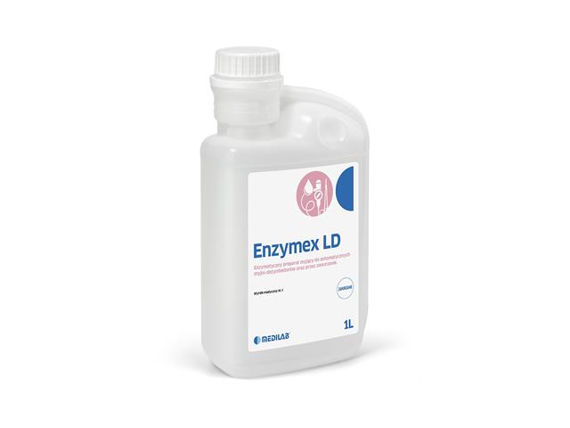 Enzymex LD Preparat do manualnego i automatycznego mycia wyrobów medycznych 5-enzymatyczny interakcje ulotka płyn - 1 l (but.z dozown.)