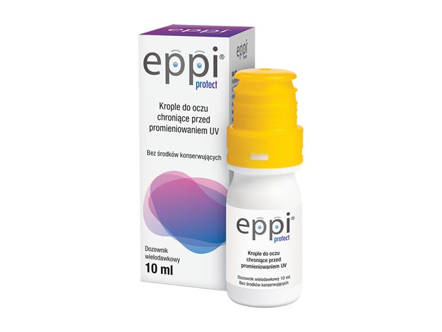 eppi Protect interakcje ulotka krople do oczu - 10 ml (poj.) (pojemnik z systemem dozującym)