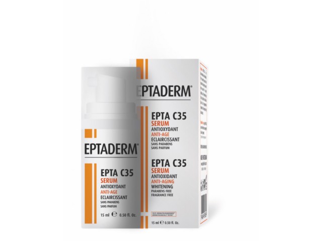 EPTA C35 intensywne serum anti-aging z 35% wit.C interakcje ulotka serum - 15 ml