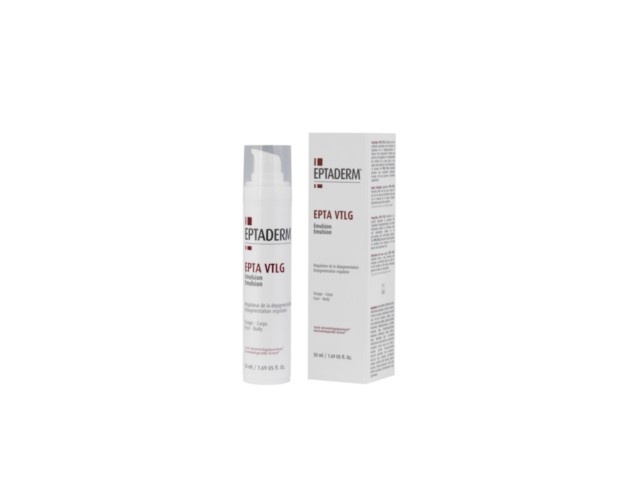 EPTA VTLG Emulsion Emulsja na bielactwo do skóry twarzy i ciała interakcje ulotka emulsja na skórę - 50 ml