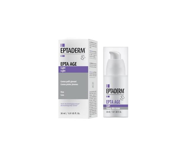 Eptaderm EPTA Age Light Krem przeciwzmarszczkowy dla młodej skóry po 25 roku życia interakcje ulotka krem - 30 ml