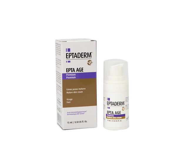 Eptaderm EPTA Age Premium Krem przeciwzmarszczkowy dla skóry dojrzałej po 45 roku życia interakcje ulotka krem - 15 ml