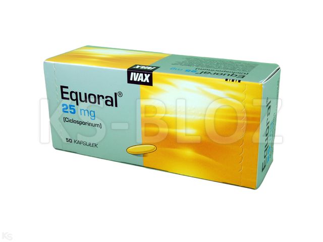 Equoral interakcje ulotka kapsułki elastyczne 25 mg 