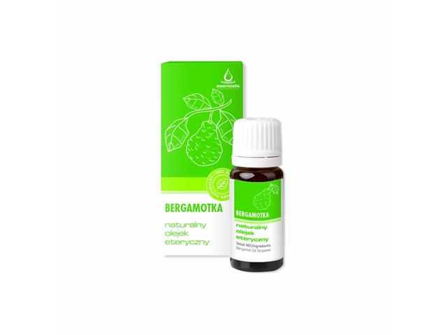 ESENTIALIS Naturalny Olejek eteryczny Bergamotka interakcje ulotka olejek  10 ml