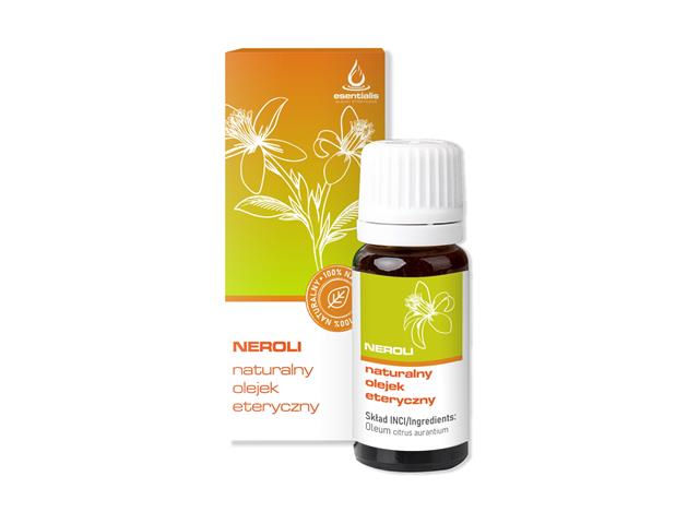 ESENTIALIS Naturalny Olejek eteryczny Neroli interakcje ulotka olejek  10 ml