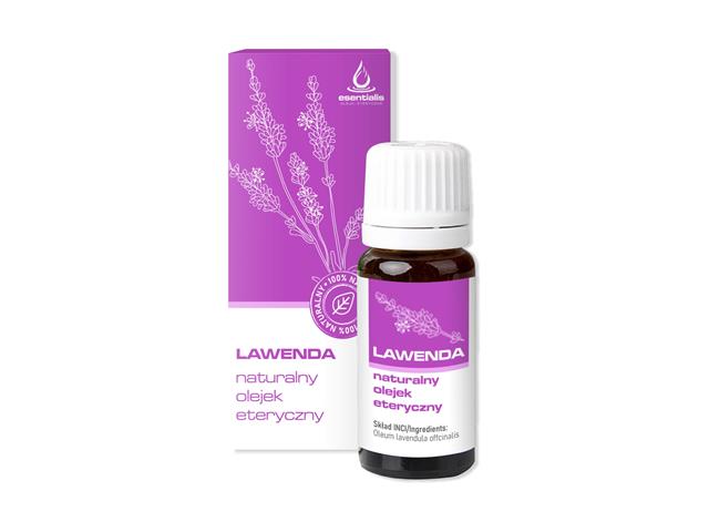 Esentialis Olejek eteryczny Lawenda interakcje ulotka olejek - 10 ml