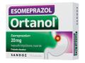 Esomeprazol Ortanol interakcje ulotka kapsułki dojelitowe twarde 20 mg 14 kaps.