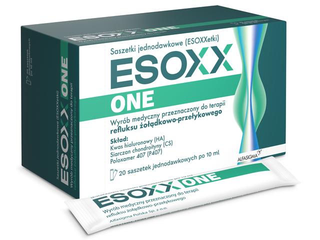 Esoxx One interakcje ulotka saszetka - 20 sasz. po 10 ml